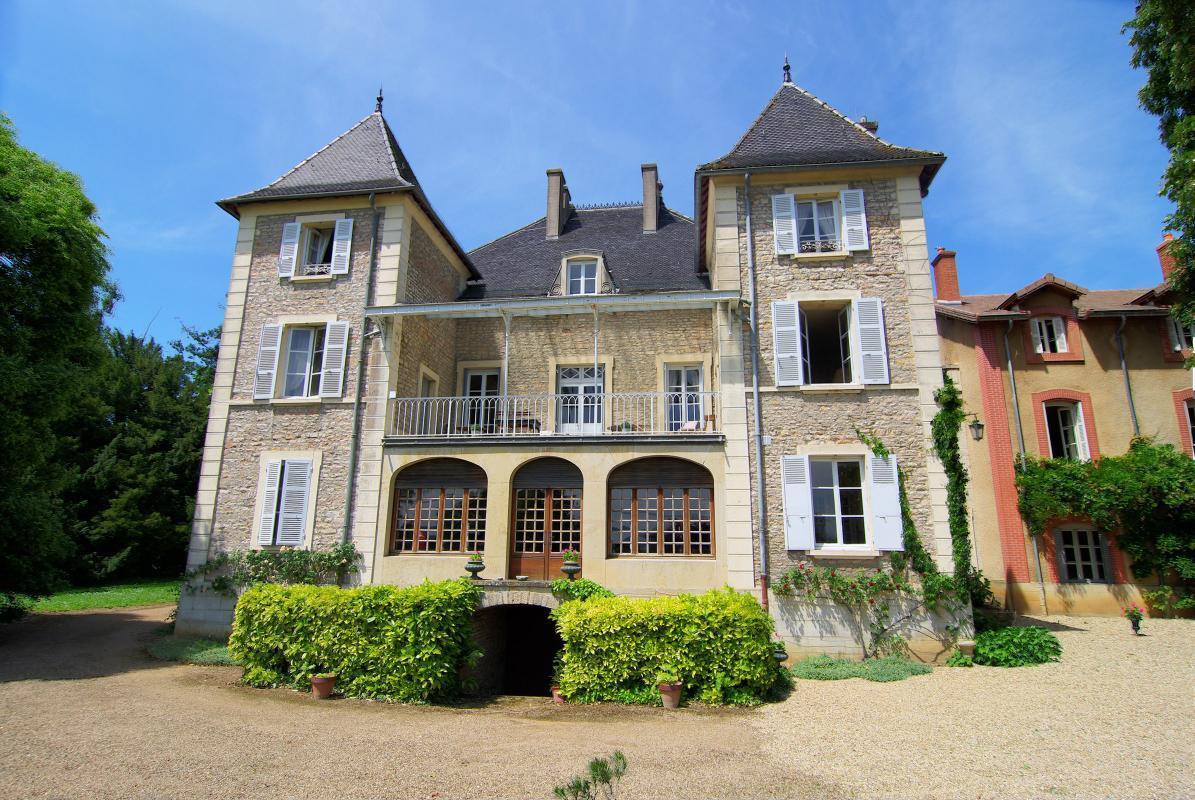 Bed and Breakfast Le Chateau Champagny-sous-Uxelles Экстерьер фото